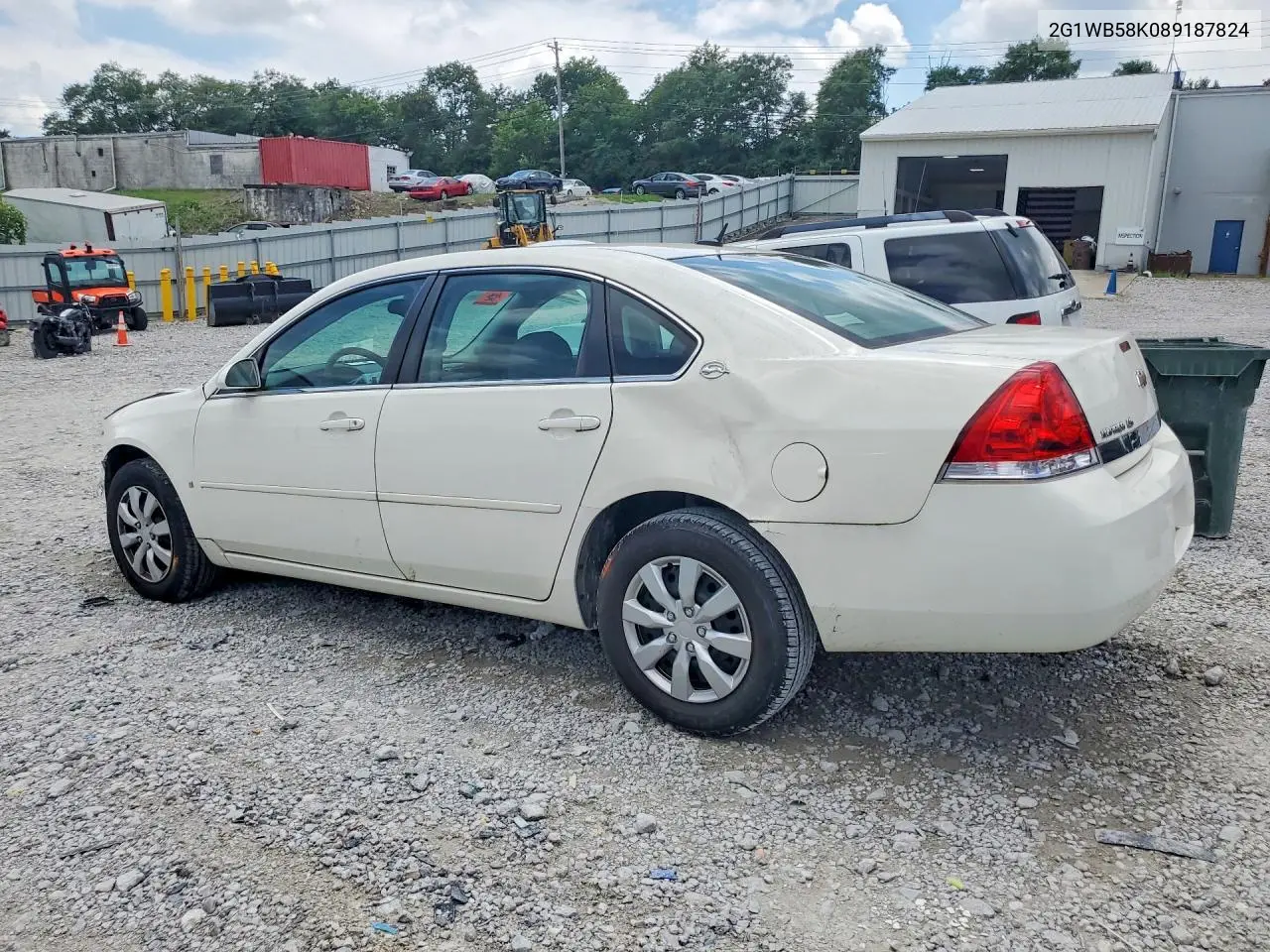 2008 Chevrolet Impala Ls VIN: 2G1WB58K089187824 Lot: 60162496