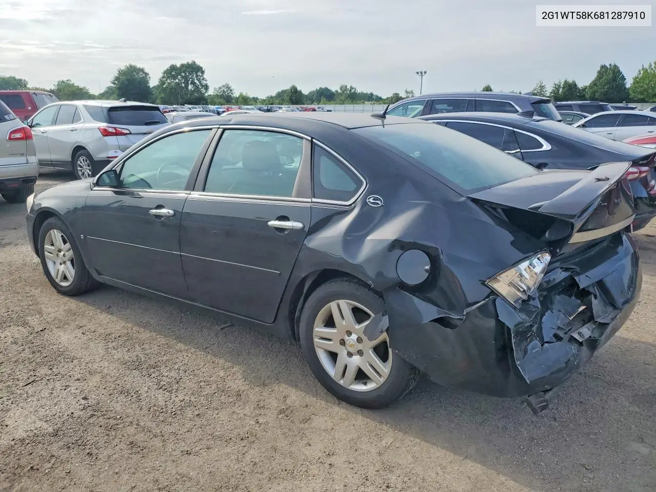 2008 Chevrolet Impala Lt VIN: 2G1WT58K681287910 Lot: 60314446