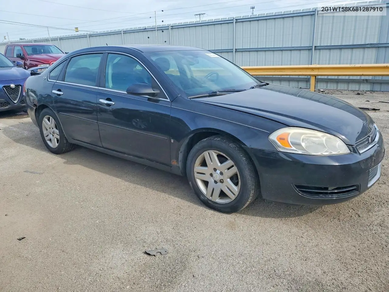 2008 Chevrolet Impala Lt VIN: 2G1WT58K681287910 Lot: 60314446