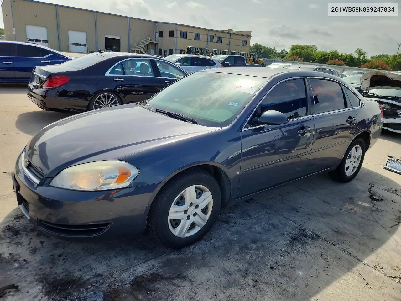 2008 Chevrolet Impala Ls VIN: 2G1WB58K889247834 Lot: 60793726