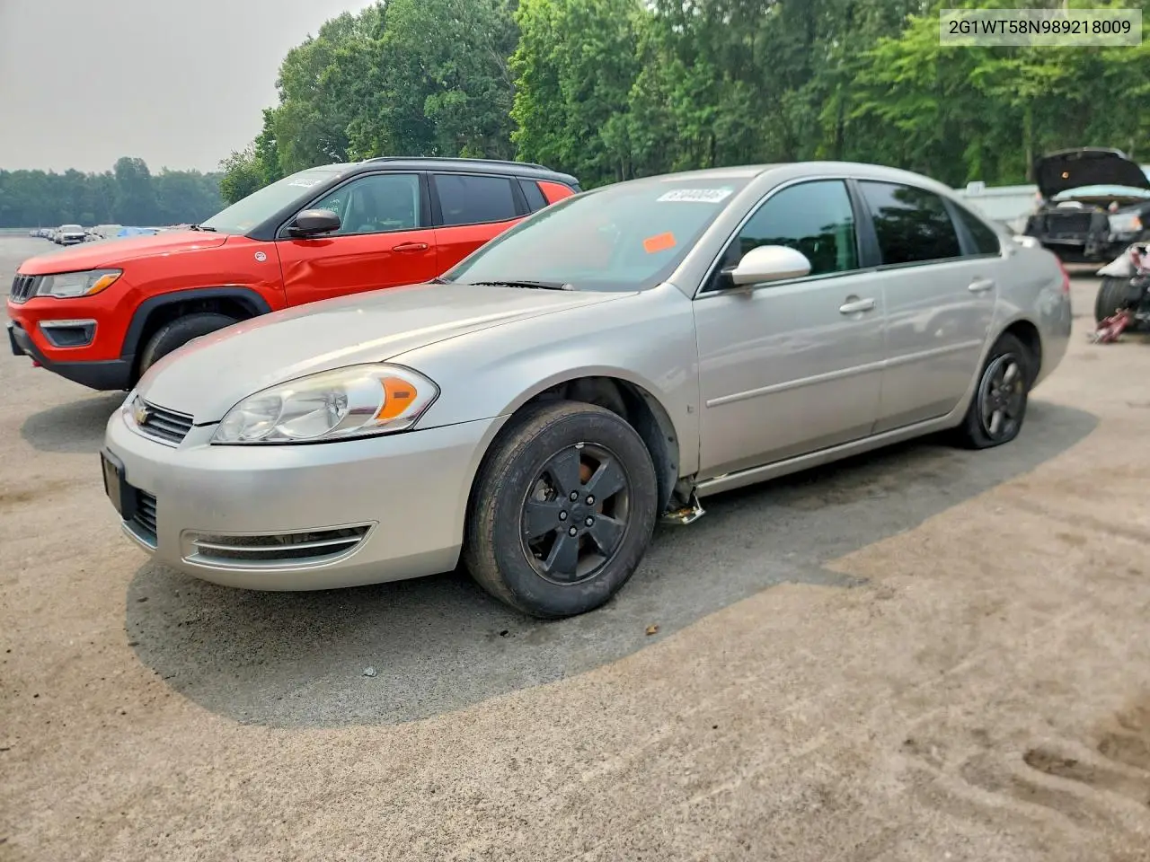 2008 Chevrolet Impala Lt VIN: 2G1WT58N989218009 Lot: 61040046