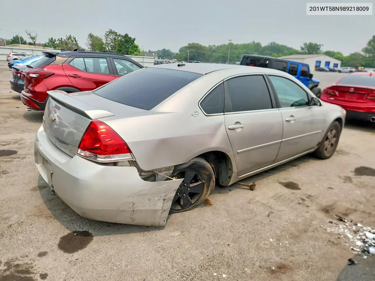 2008 Chevrolet Impala Lt VIN: 2G1WT58N989218009 Lot: 61040046