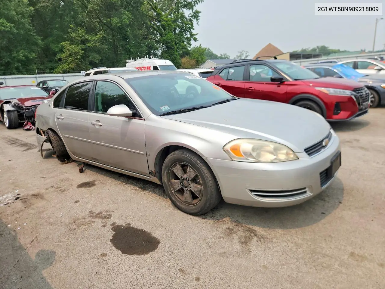 2008 Chevrolet Impala Lt VIN: 2G1WT58N989218009 Lot: 61040046