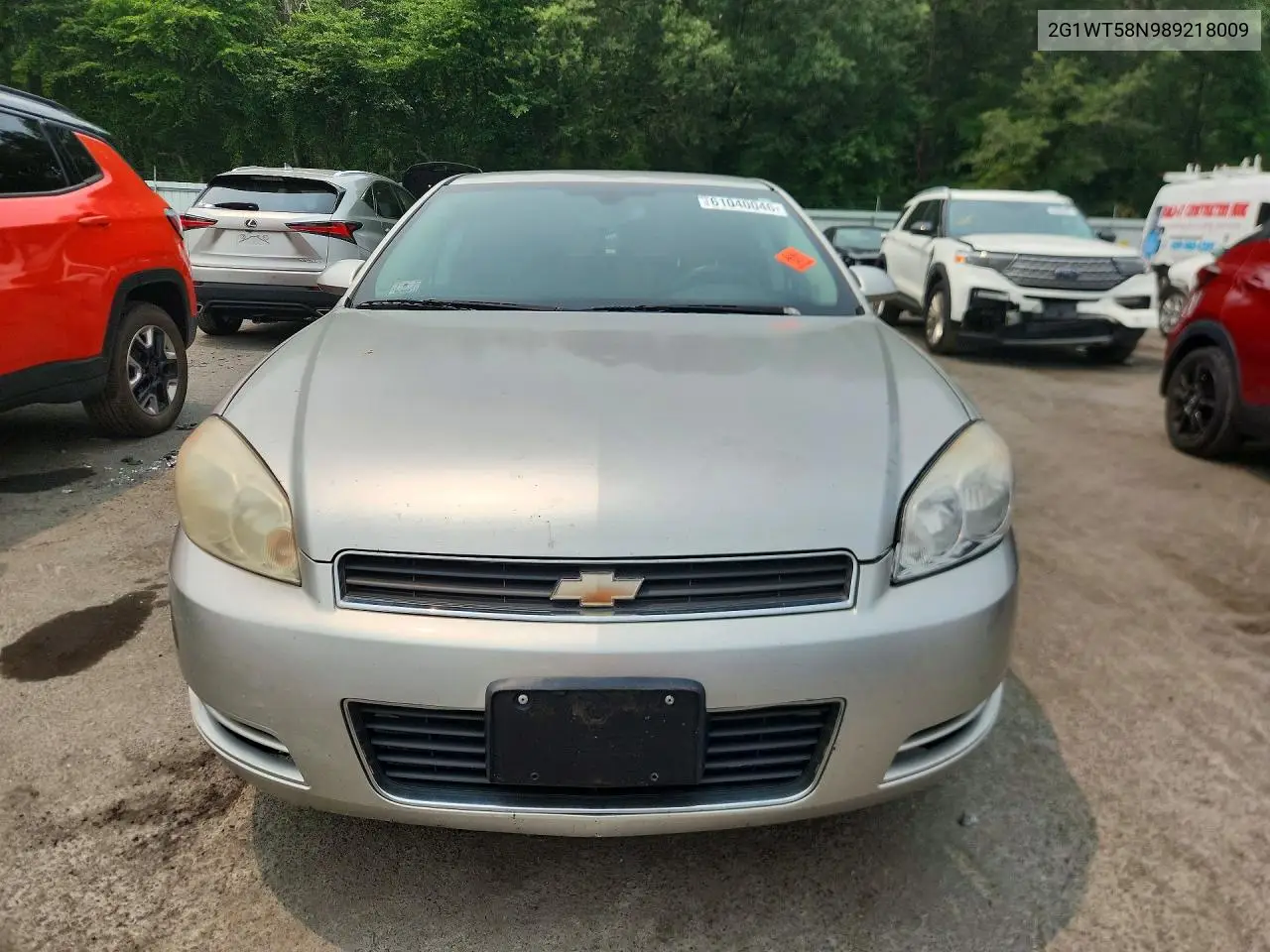 2008 Chevrolet Impala Lt VIN: 2G1WT58N989218009 Lot: 61040046
