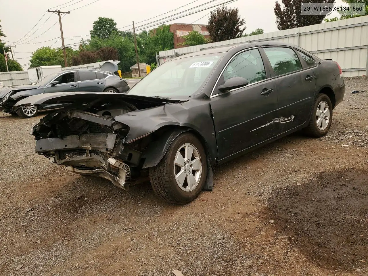 2008 Chevrolet Impala Lt VIN: 2G1WT58NX81341560 Lot: 61104866