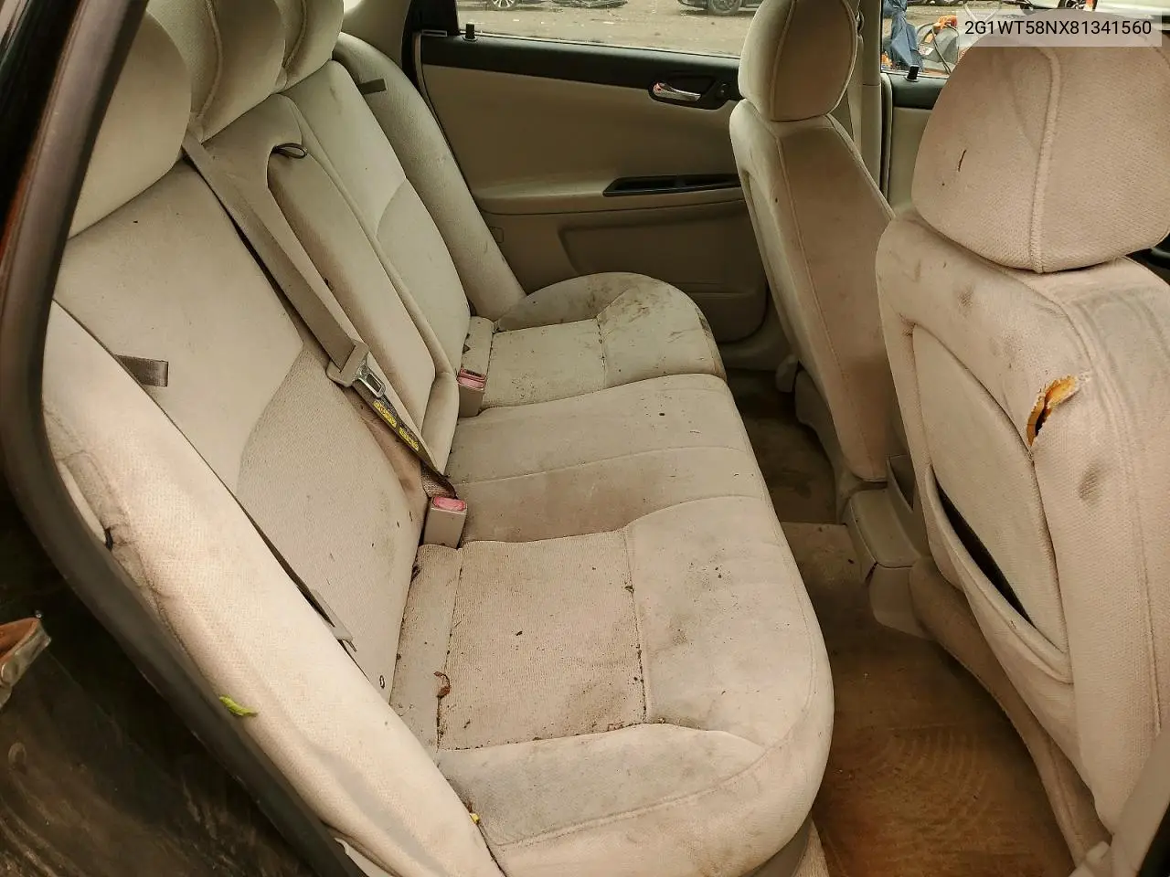 2008 Chevrolet Impala Lt VIN: 2G1WT58NX81341560 Lot: 61104866