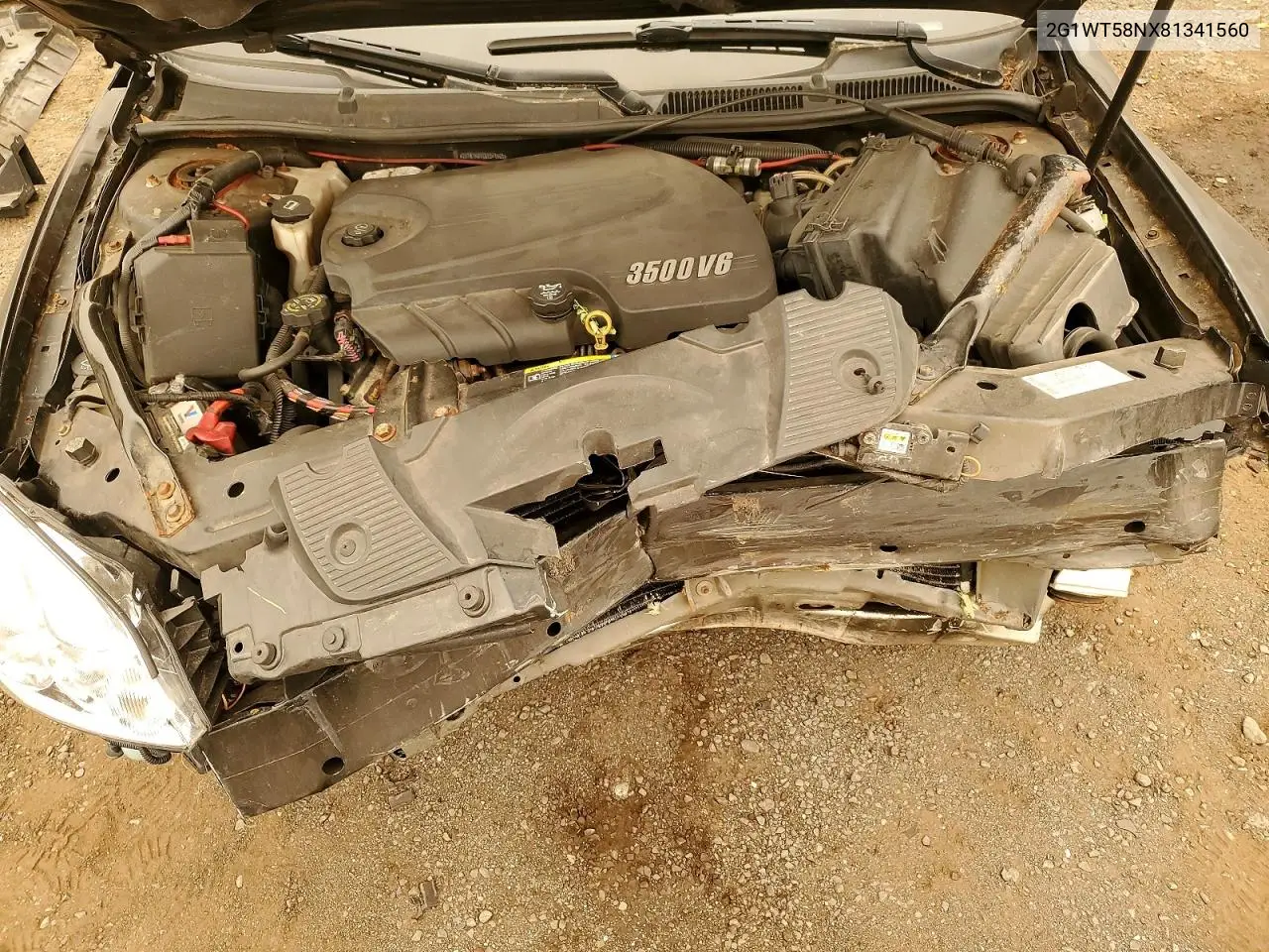 2008 Chevrolet Impala Lt VIN: 2G1WT58NX81341560 Lot: 61104866