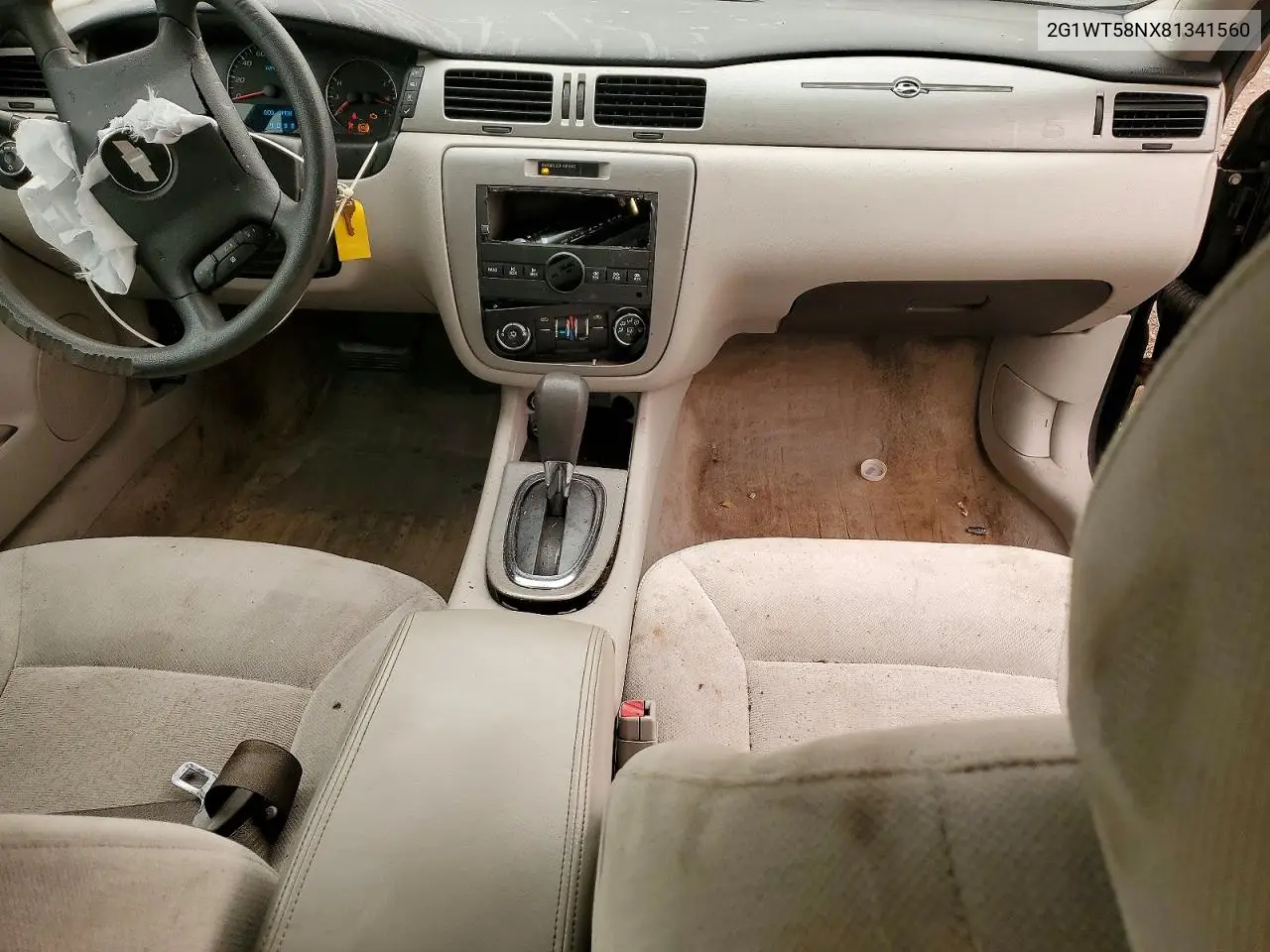 2008 Chevrolet Impala Lt VIN: 2G1WT58NX81341560 Lot: 61104866