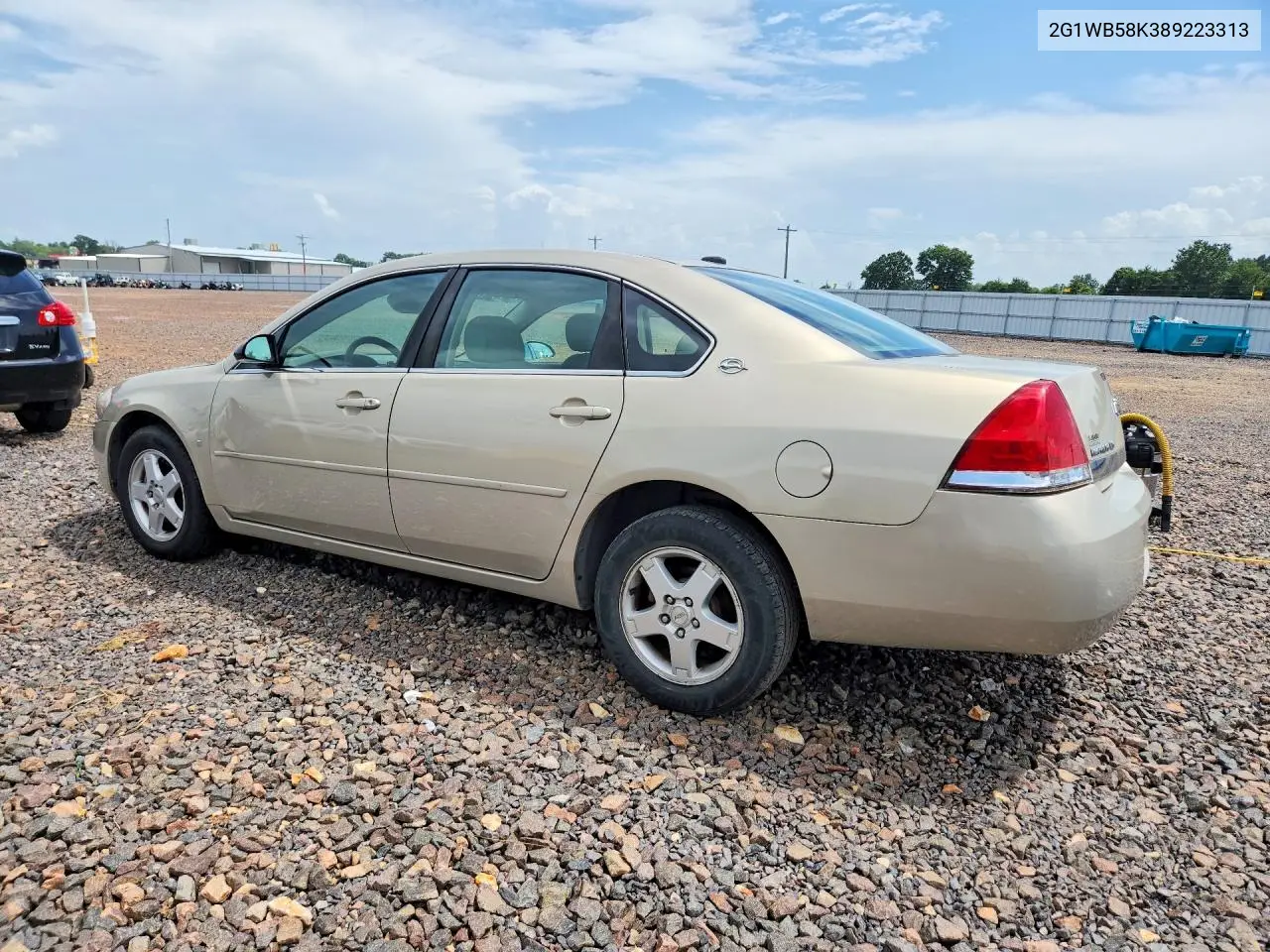 2008 Chevrolet Impala Ls VIN: 2G1WB58K389223313 Lot: 61548146