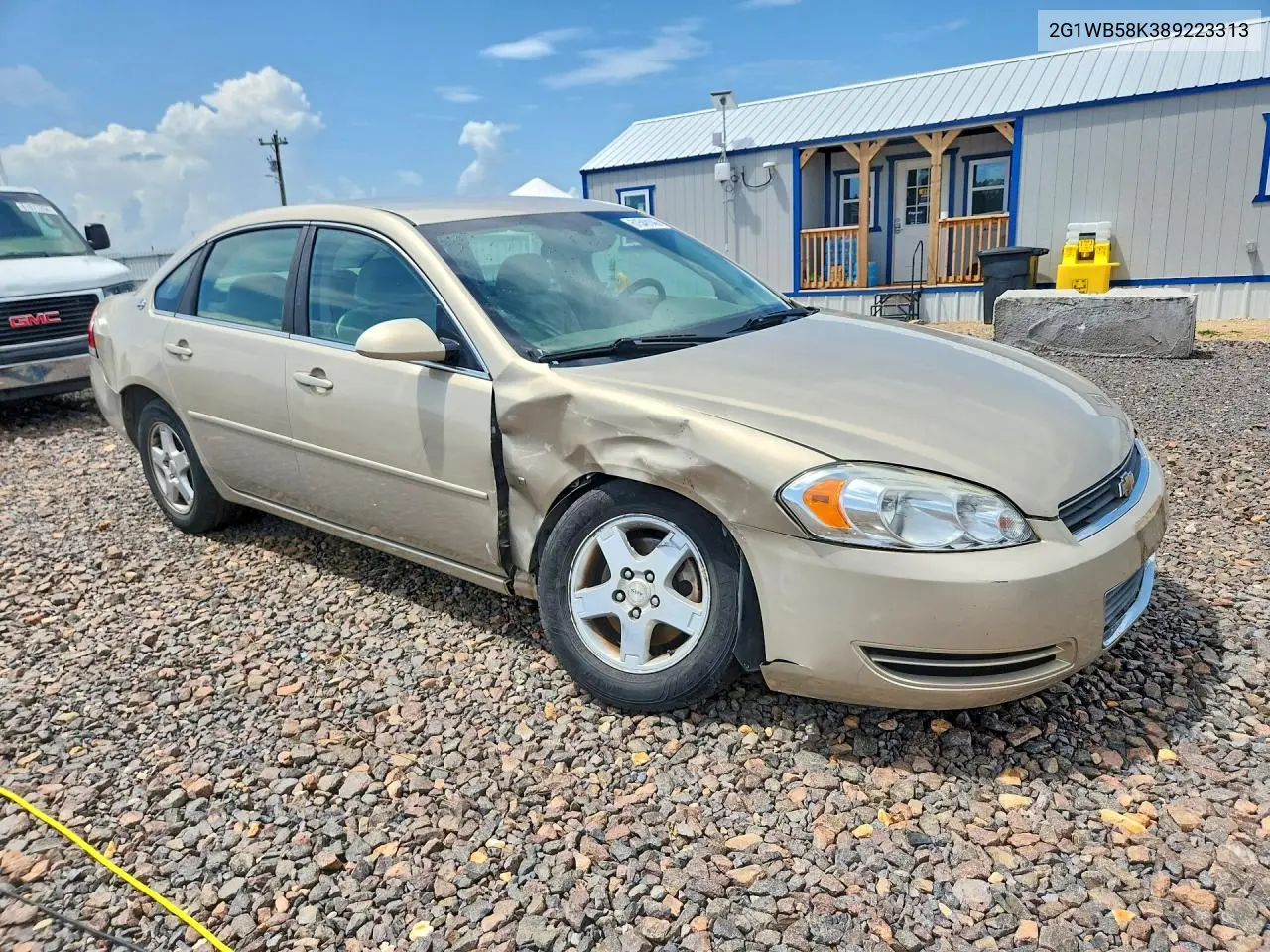 2008 Chevrolet Impala Ls VIN: 2G1WB58K389223313 Lot: 61548146