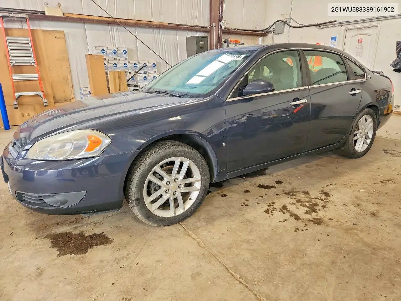 2008 Chevrolet Impala Ltz VIN: 2G1WU583389161902 Lot: 61858566