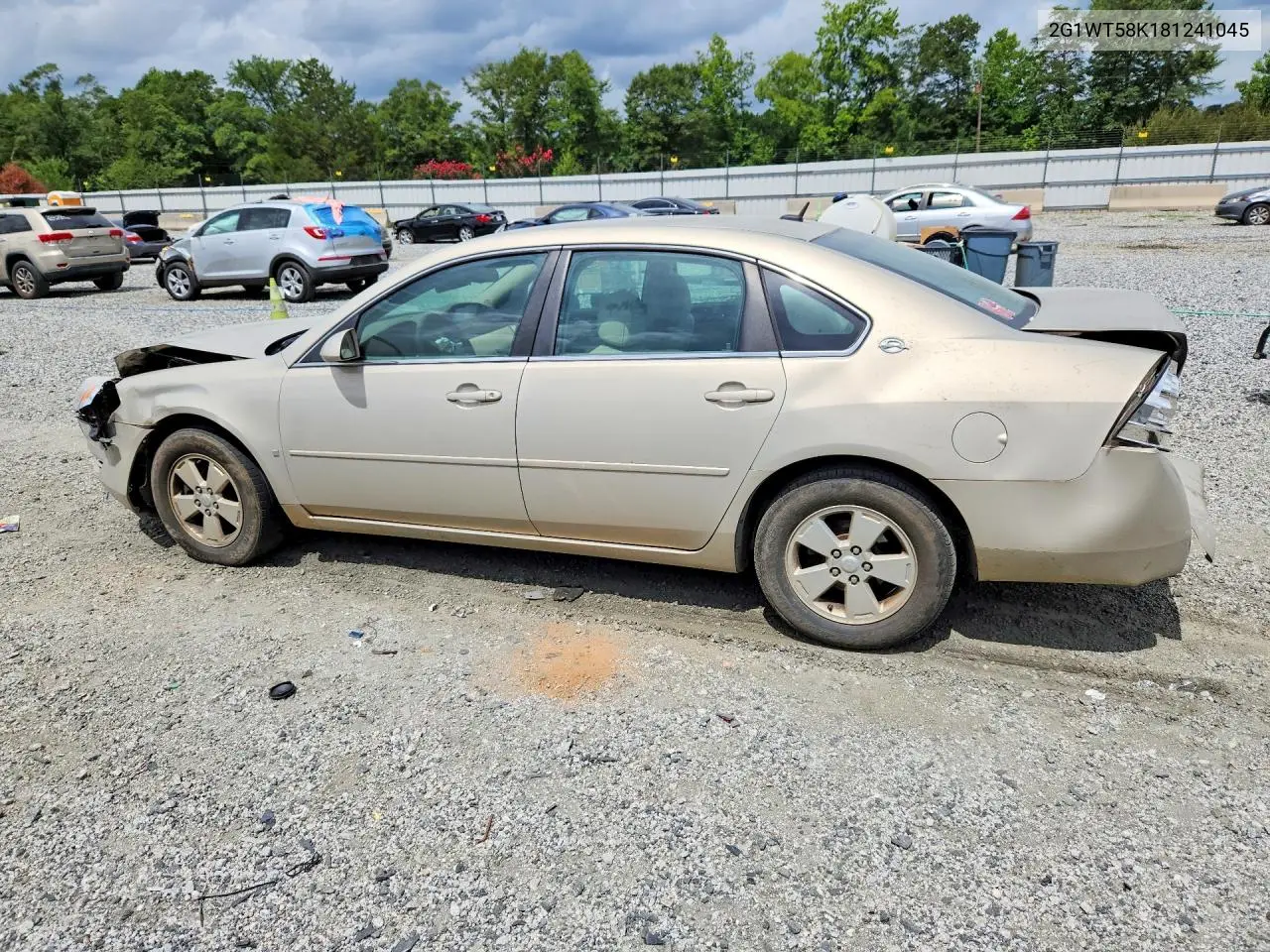 2008 Chevrolet Impala Lt VIN: 2G1WT58K181241045 Lot: 61904616