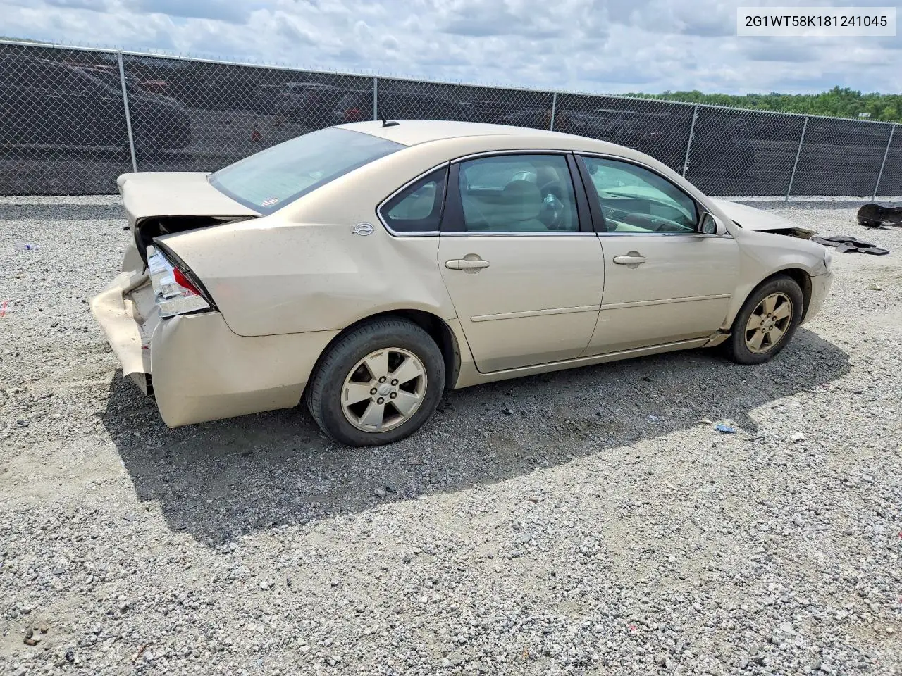 2008 Chevrolet Impala Lt VIN: 2G1WT58K181241045 Lot: 61904616
