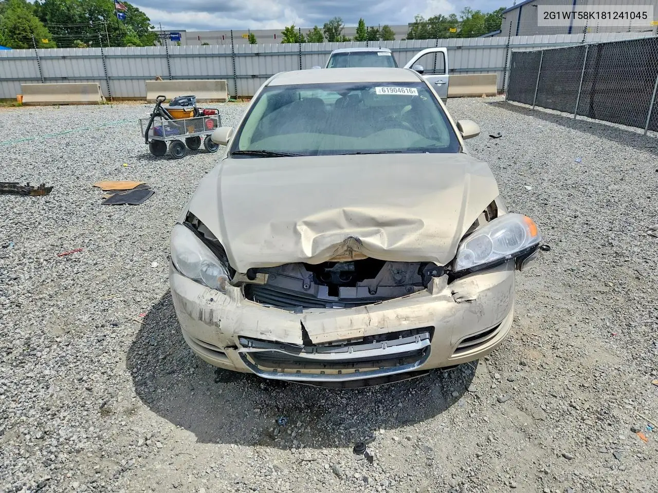 2008 Chevrolet Impala Lt VIN: 2G1WT58K181241045 Lot: 61904616