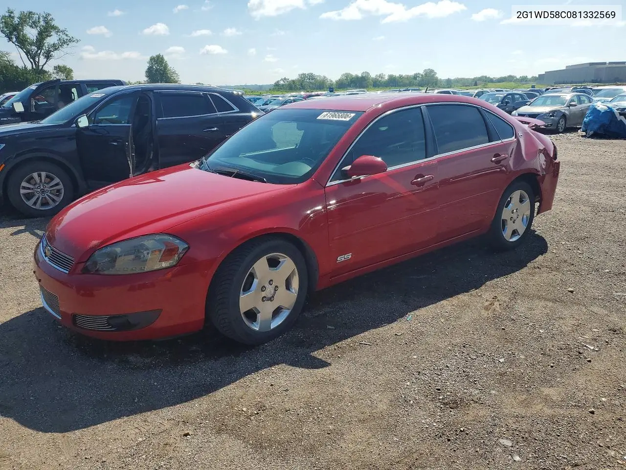 2008 Chevrolet Impala Super Sport VIN: 2G1WD58C081332569 Lot: 61965806