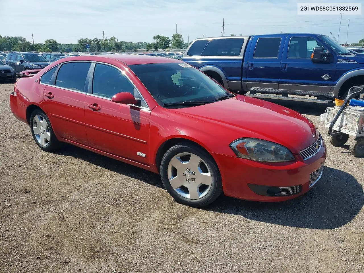 2008 Chevrolet Impala Super Sport VIN: 2G1WD58C081332569 Lot: 61965806