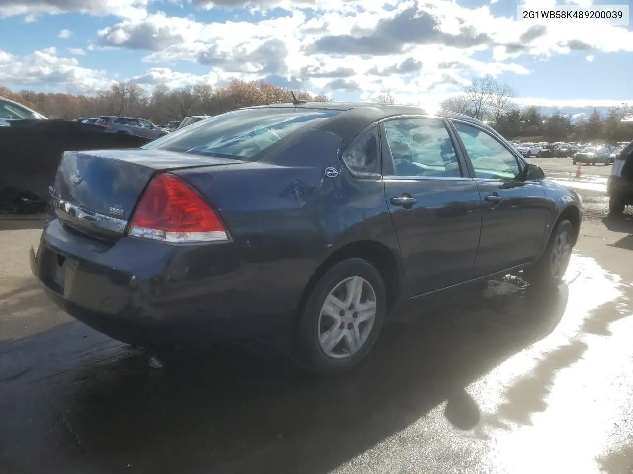 2G1WB58K489200039 2008 Chevrolet Impala Ls