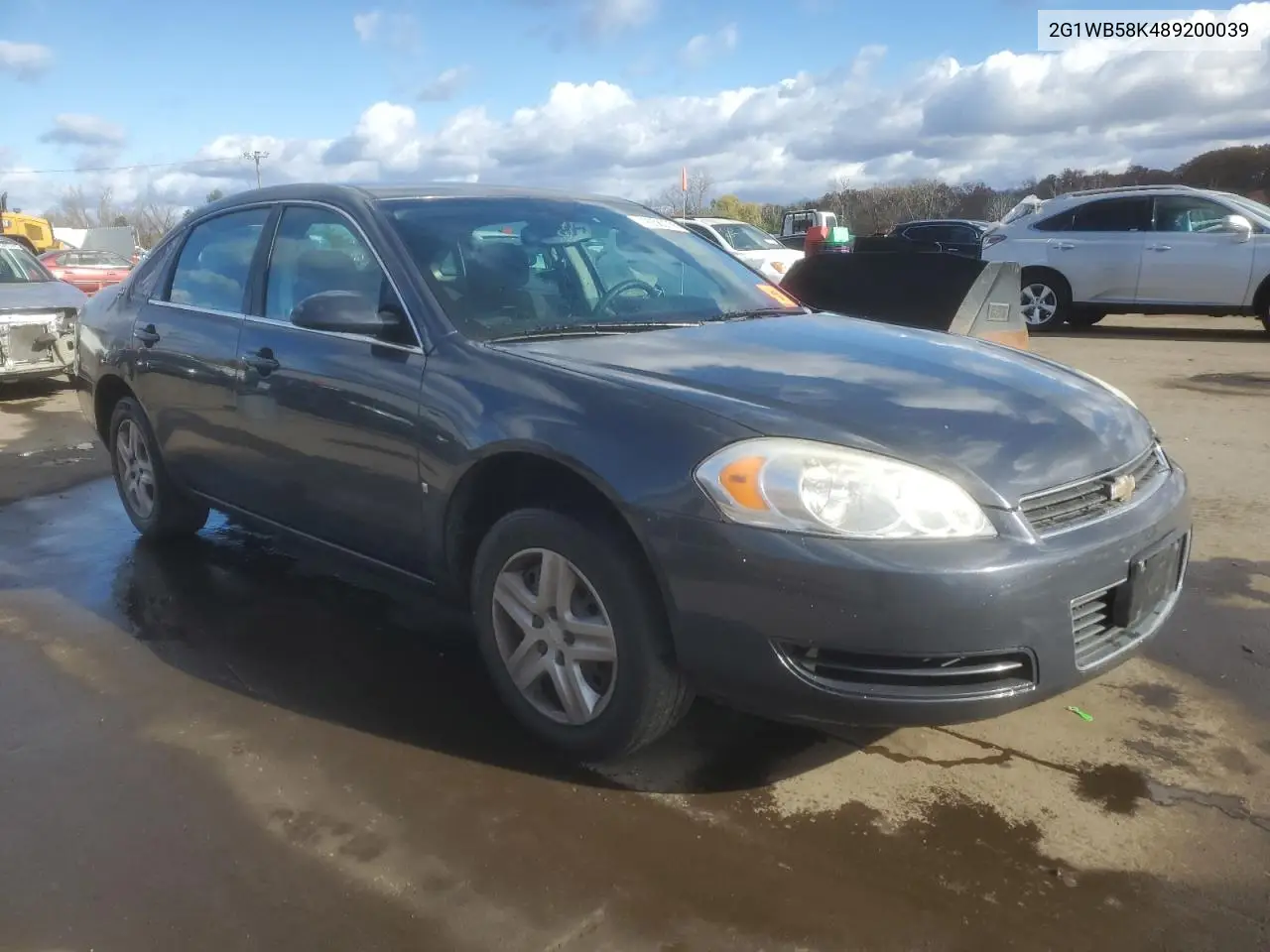 2G1WB58K489200039 2008 Chevrolet Impala Ls
