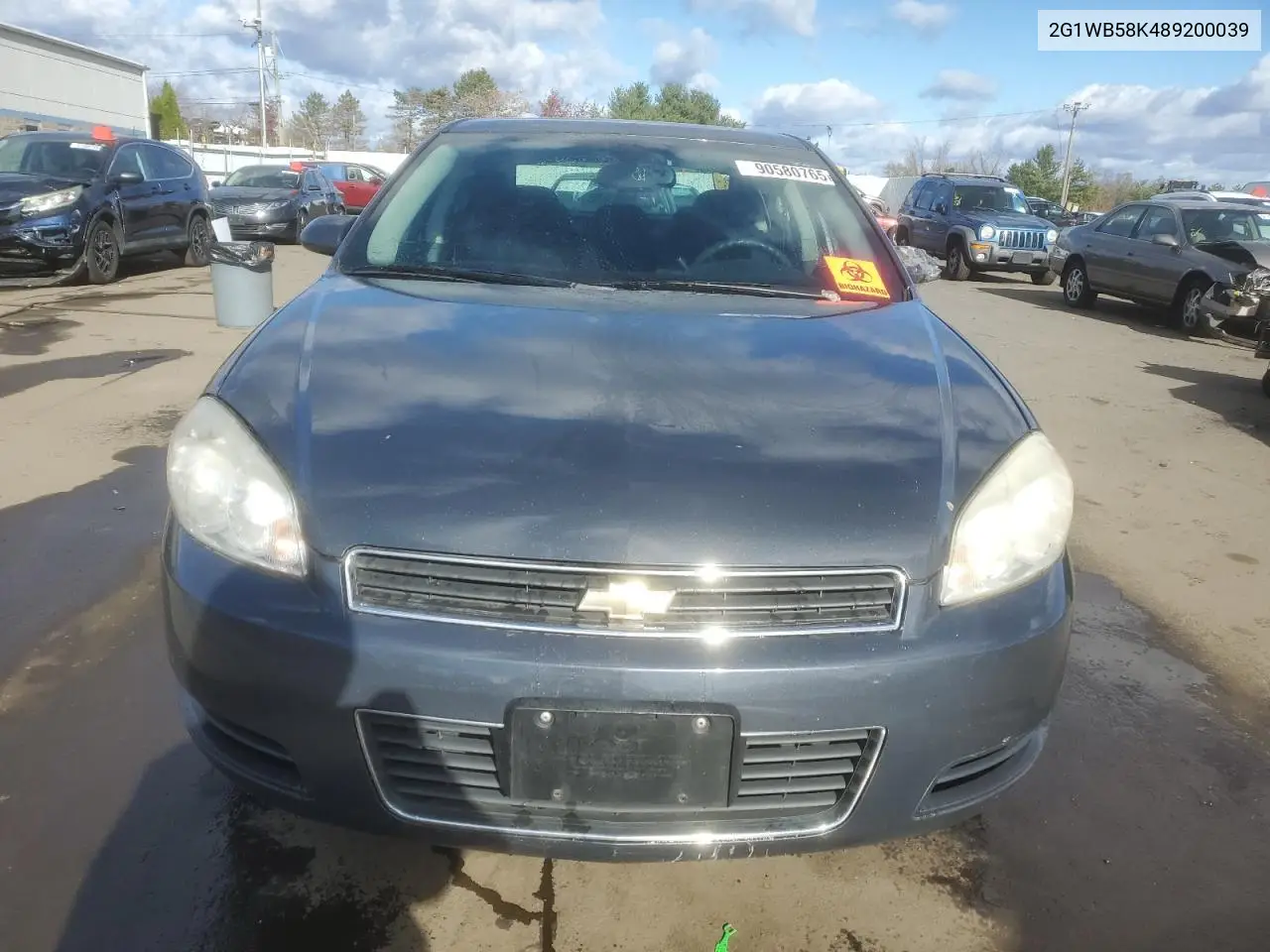 2G1WB58K489200039 2008 Chevrolet Impala Ls