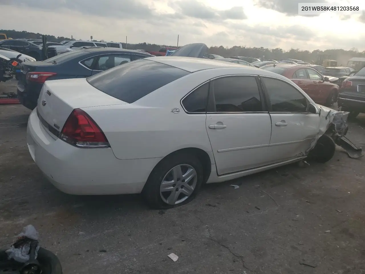2G1WB58K481203568 2008 Chevrolet Impala Ls
