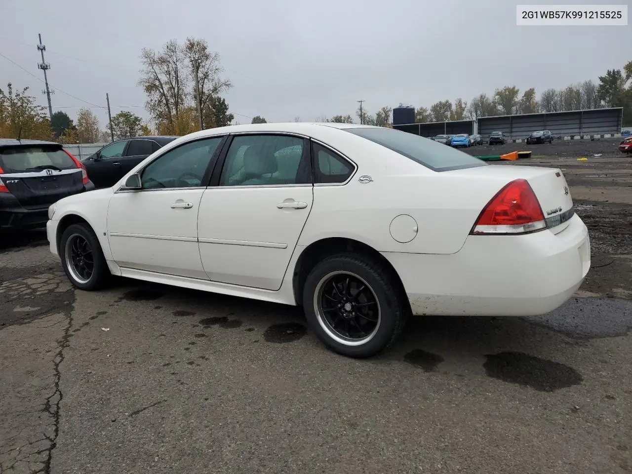 2G1WB57K991215525 2009 Chevrolet Impala Lt