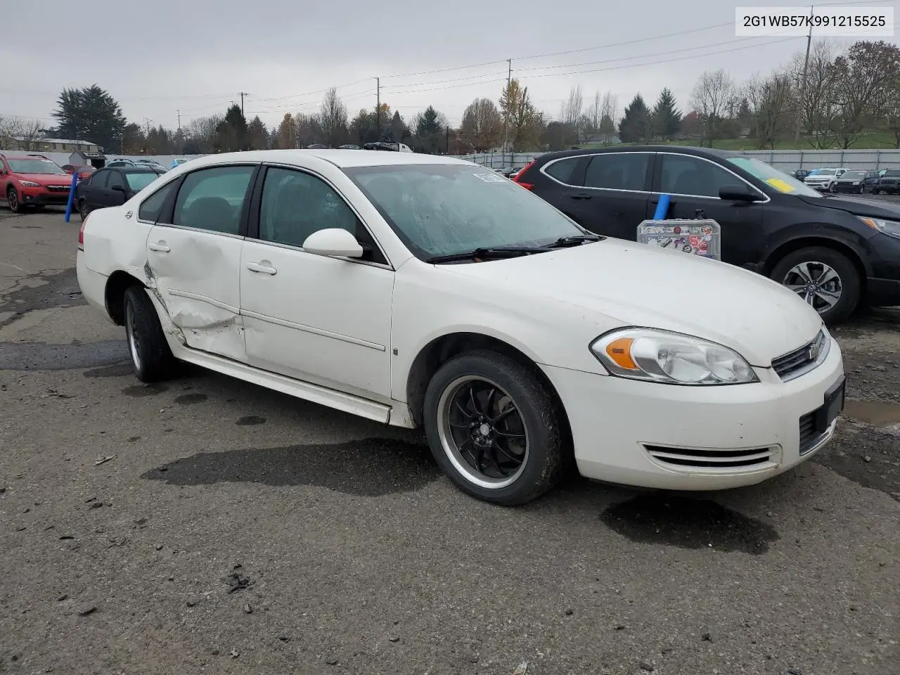 2G1WB57K991215525 2009 Chevrolet Impala Lt