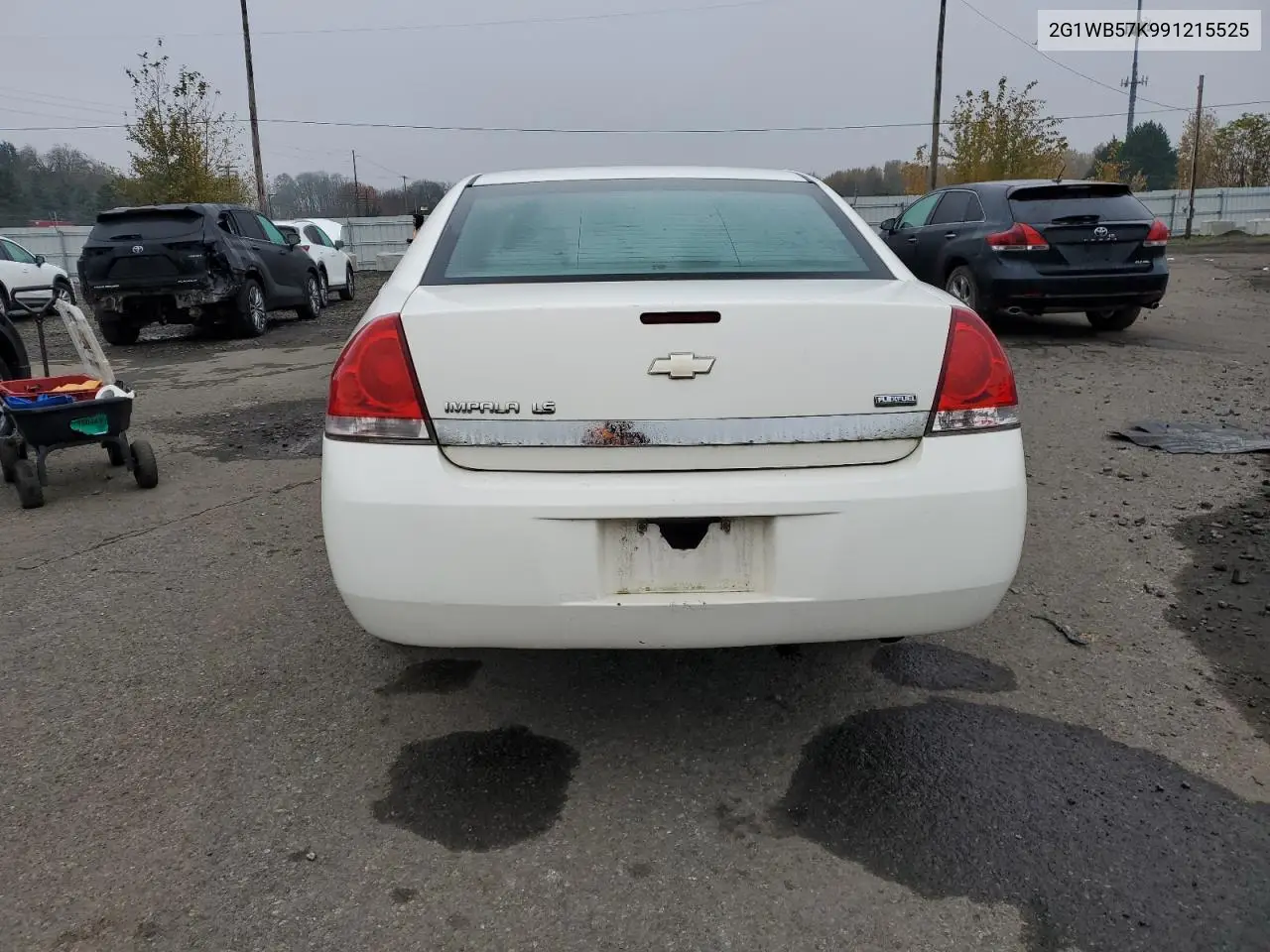 2G1WB57K991215525 2009 Chevrolet Impala Lt