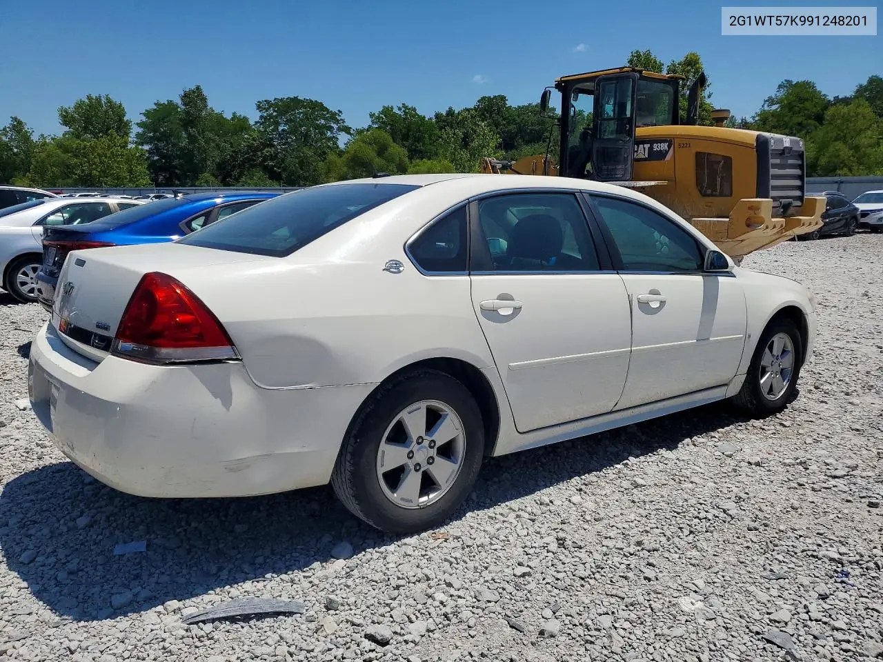 2009 Chevrolet Impala 1Lt VIN: 2G1WT57K991248201 Lot: 60963416