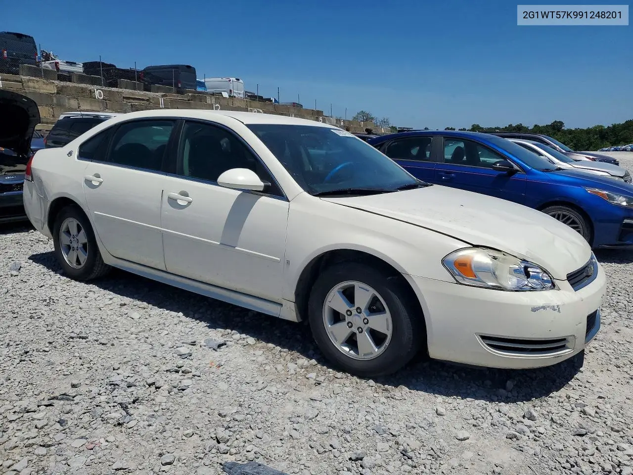 2009 Chevrolet Impala 1Lt VIN: 2G1WT57K991248201 Lot: 60963416