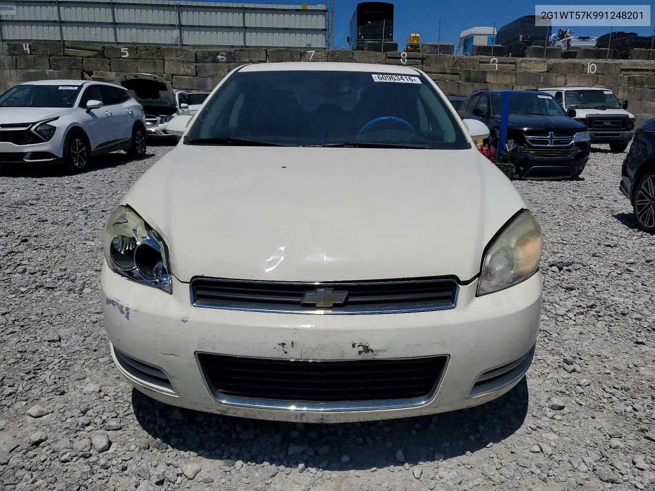 2009 Chevrolet Impala 1Lt VIN: 2G1WT57K991248201 Lot: 60963416