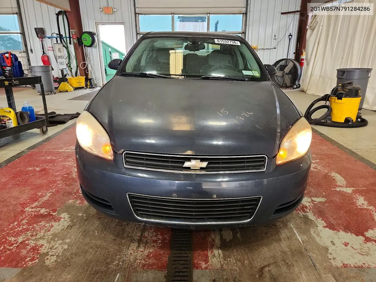 2009 Chevrolet Impala Ls VIN: 2G1WB57N791284286 Lot: 61532756