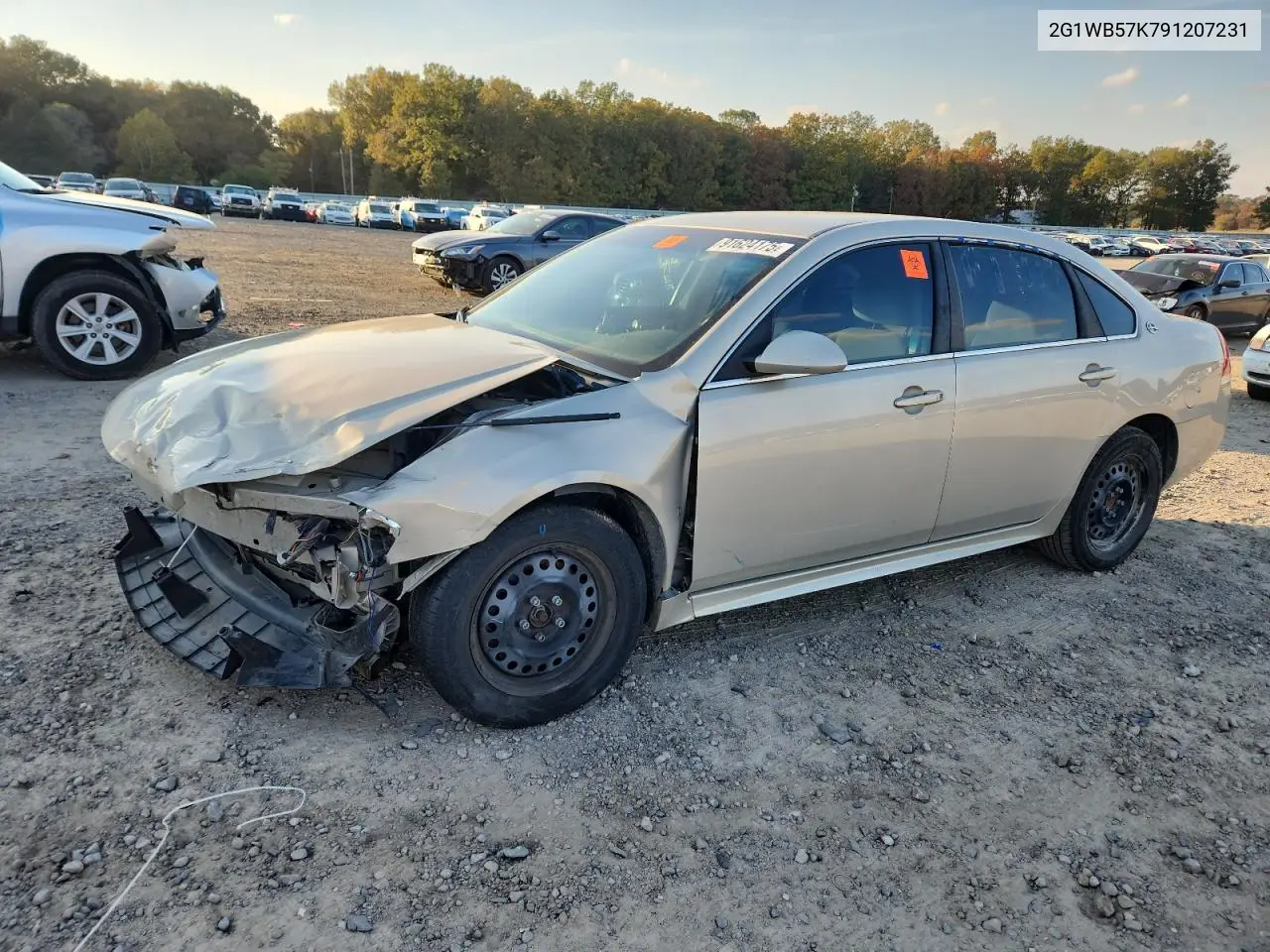 2G1WB57K791207231 2009 Chevrolet Impala Ls