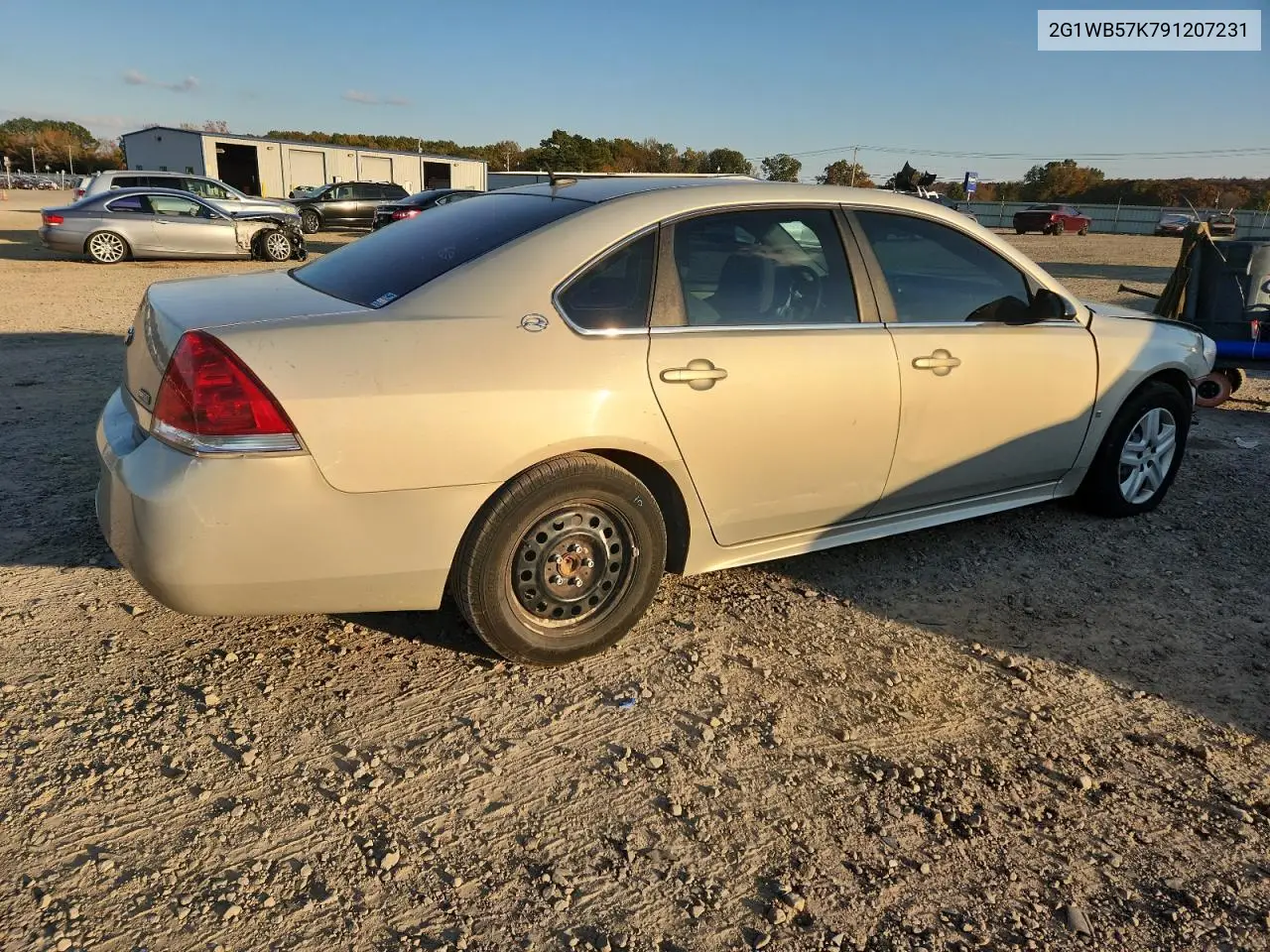 2G1WB57K791207231 2009 Chevrolet Impala Ls