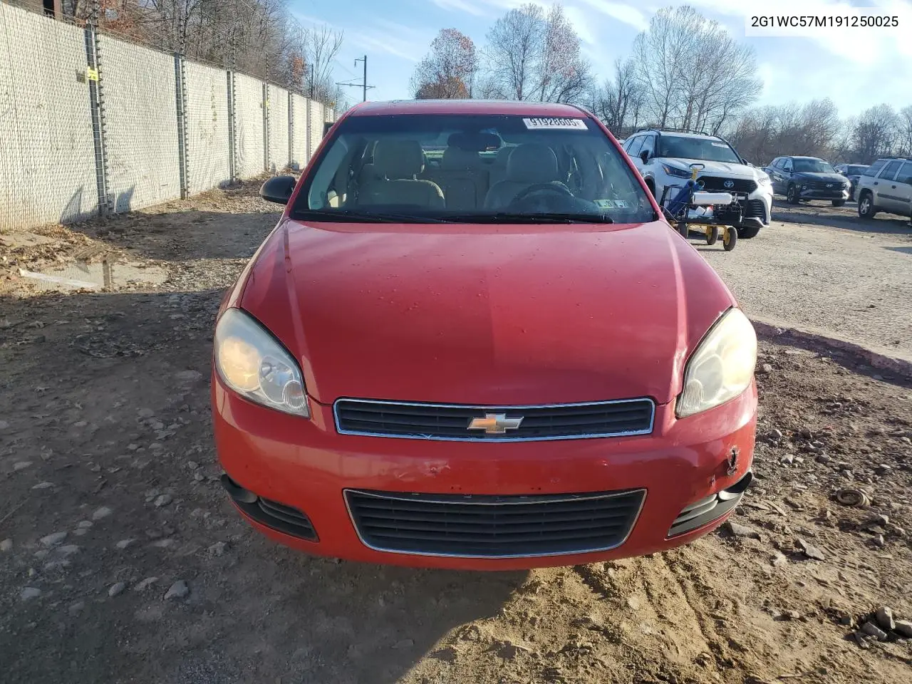 2G1WC57M191250025 2009 Chevrolet Impala 2Lt