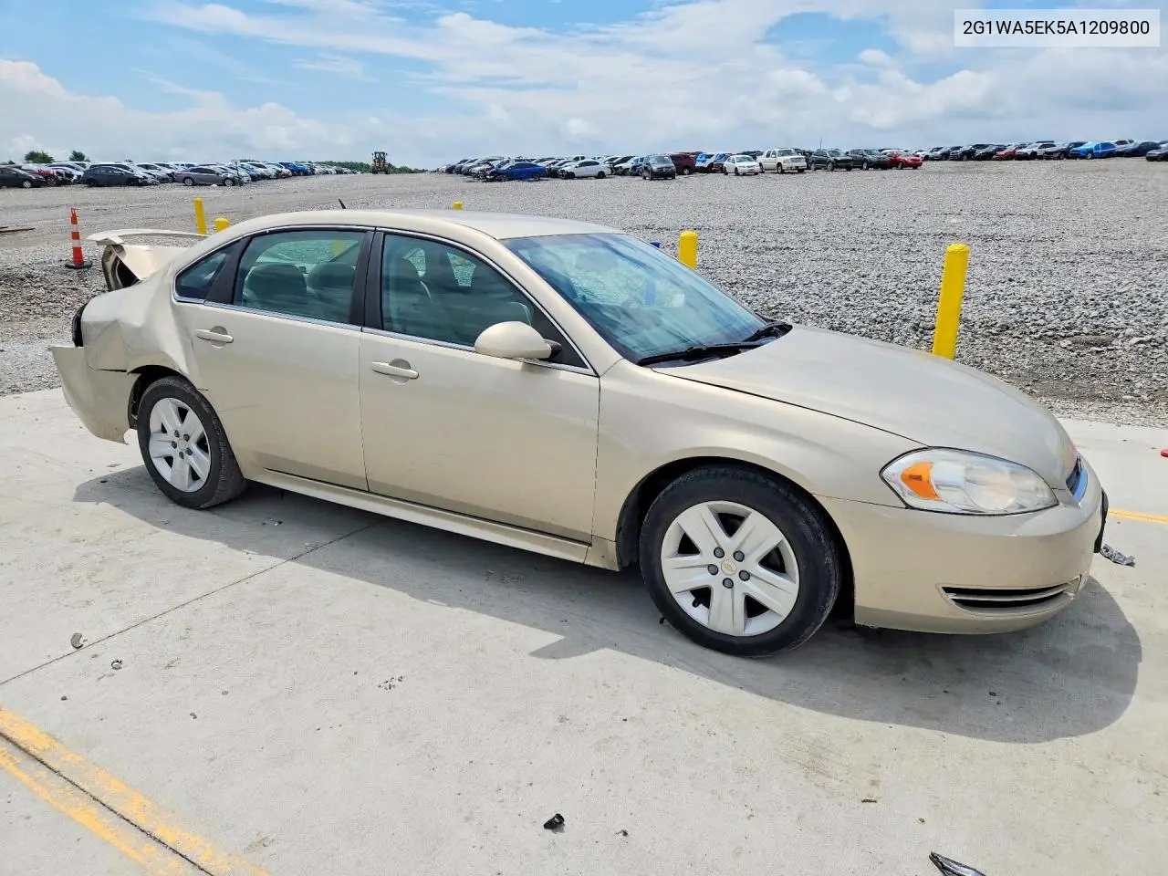 2010 Chevrolet Impala Ls VIN: 2G1WA5EK5A1209800 Lot: 60196956