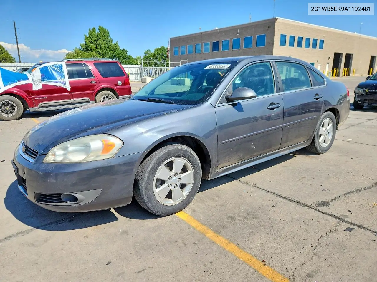 2010 Chevrolet Impala Lt VIN: 2G1WB5EK9A1192481 Lot: 61353206