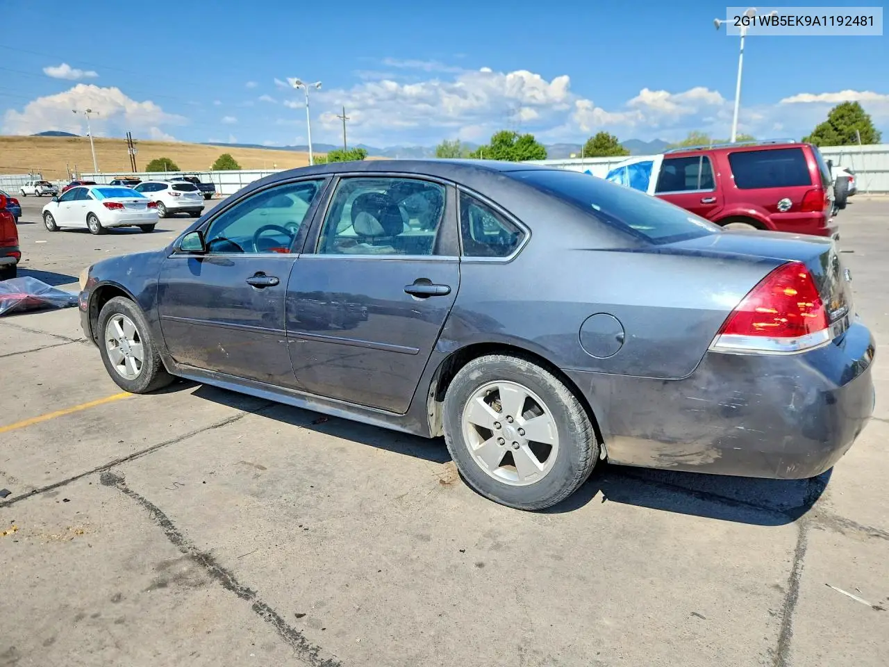 2010 Chevrolet Impala Lt VIN: 2G1WB5EK9A1192481 Lot: 61353206