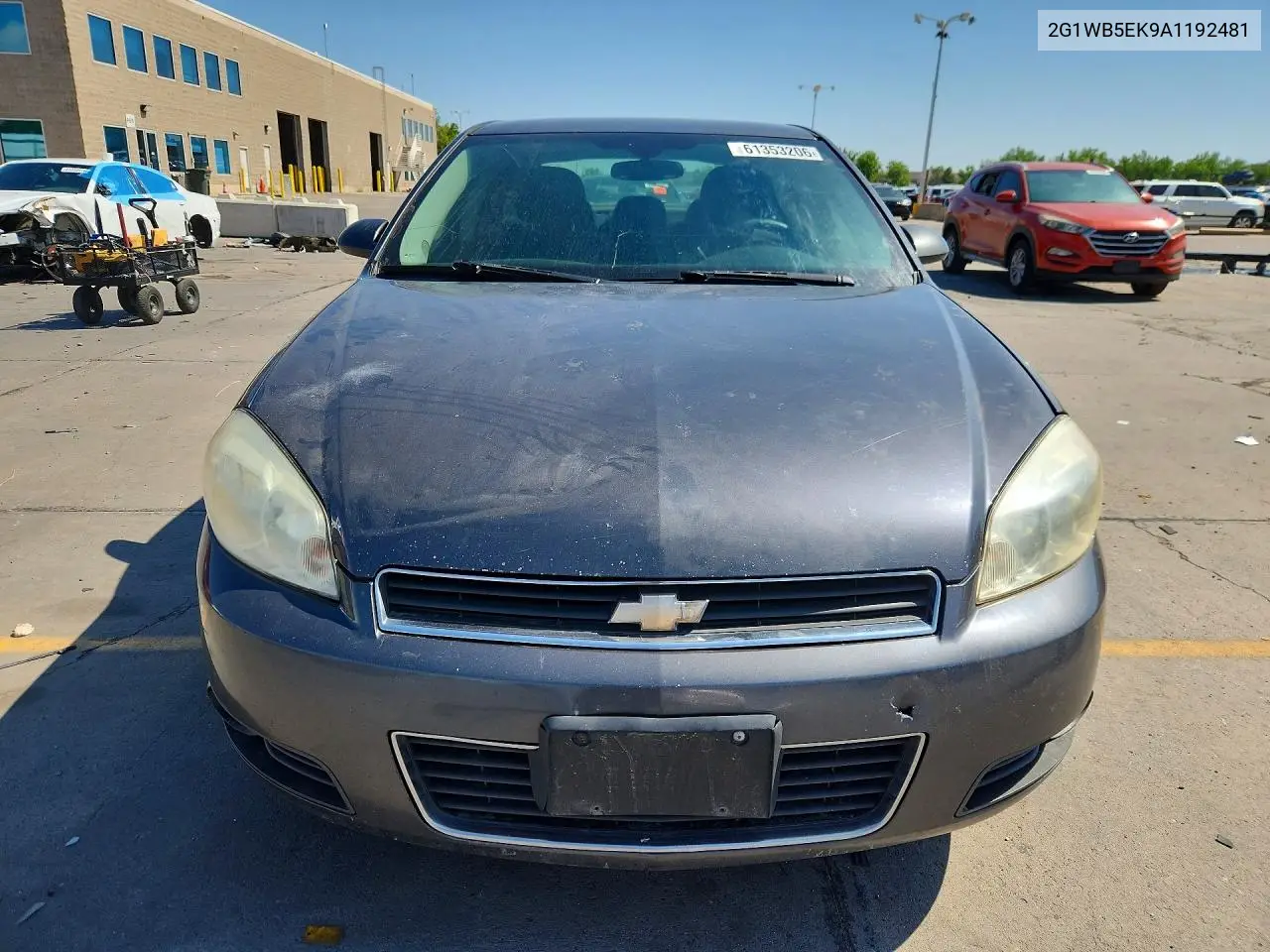 2010 Chevrolet Impala Lt VIN: 2G1WB5EK9A1192481 Lot: 61353206