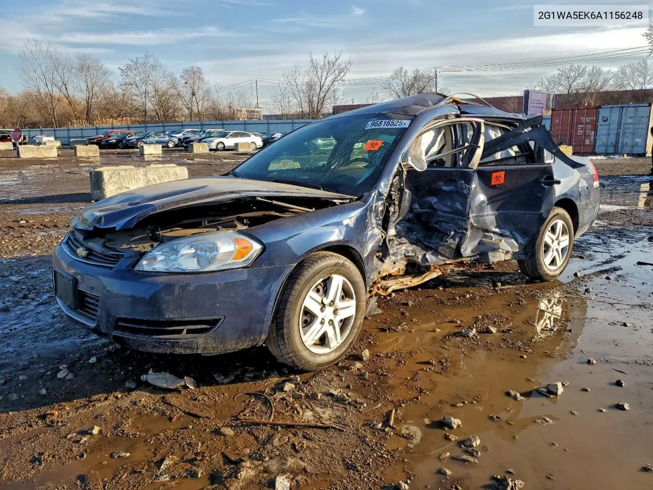 2G1WA5EK6A1156248 2010 Chevrolet Impala Ls