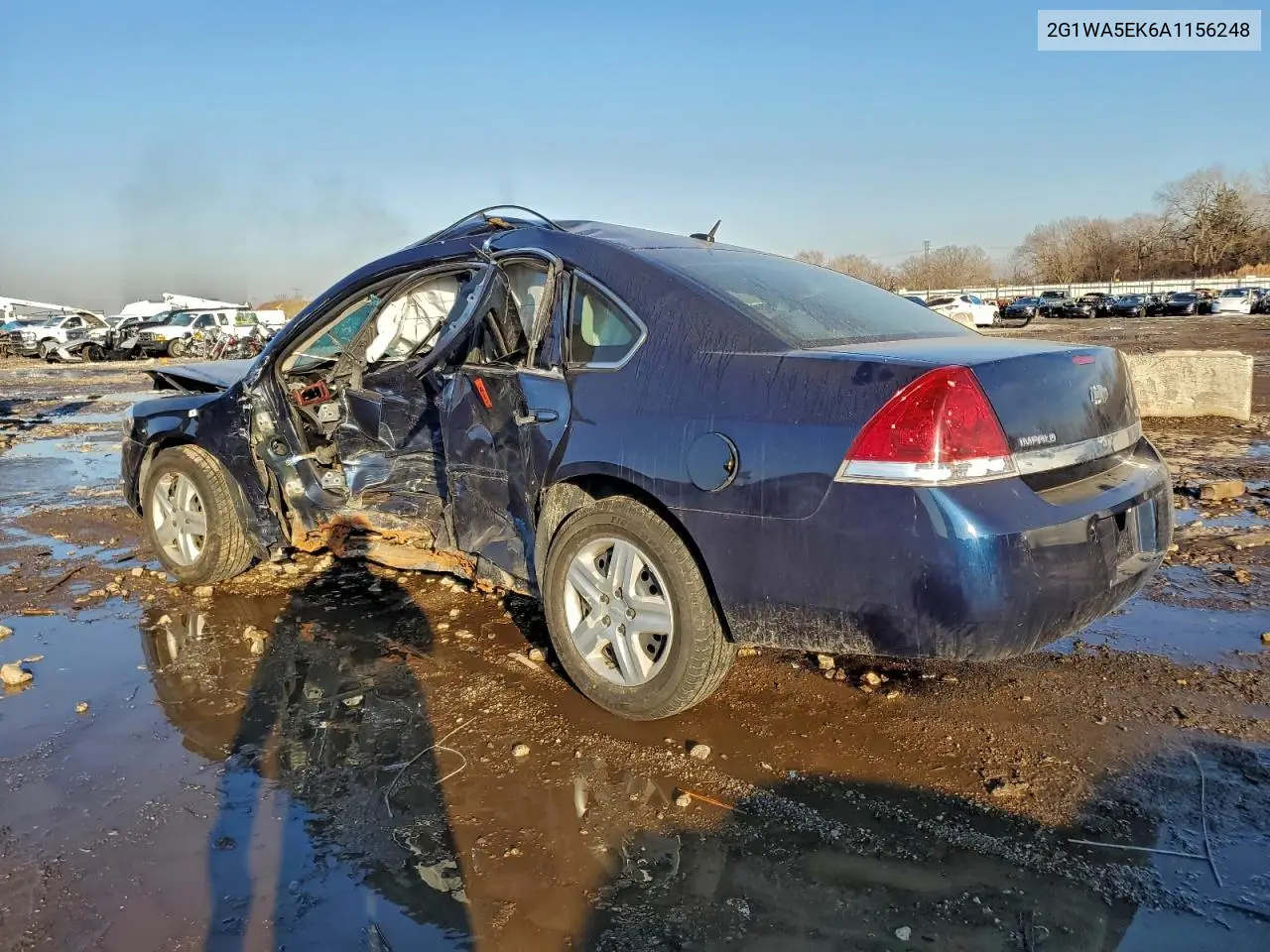 2G1WA5EK6A1156248 2010 Chevrolet Impala Ls