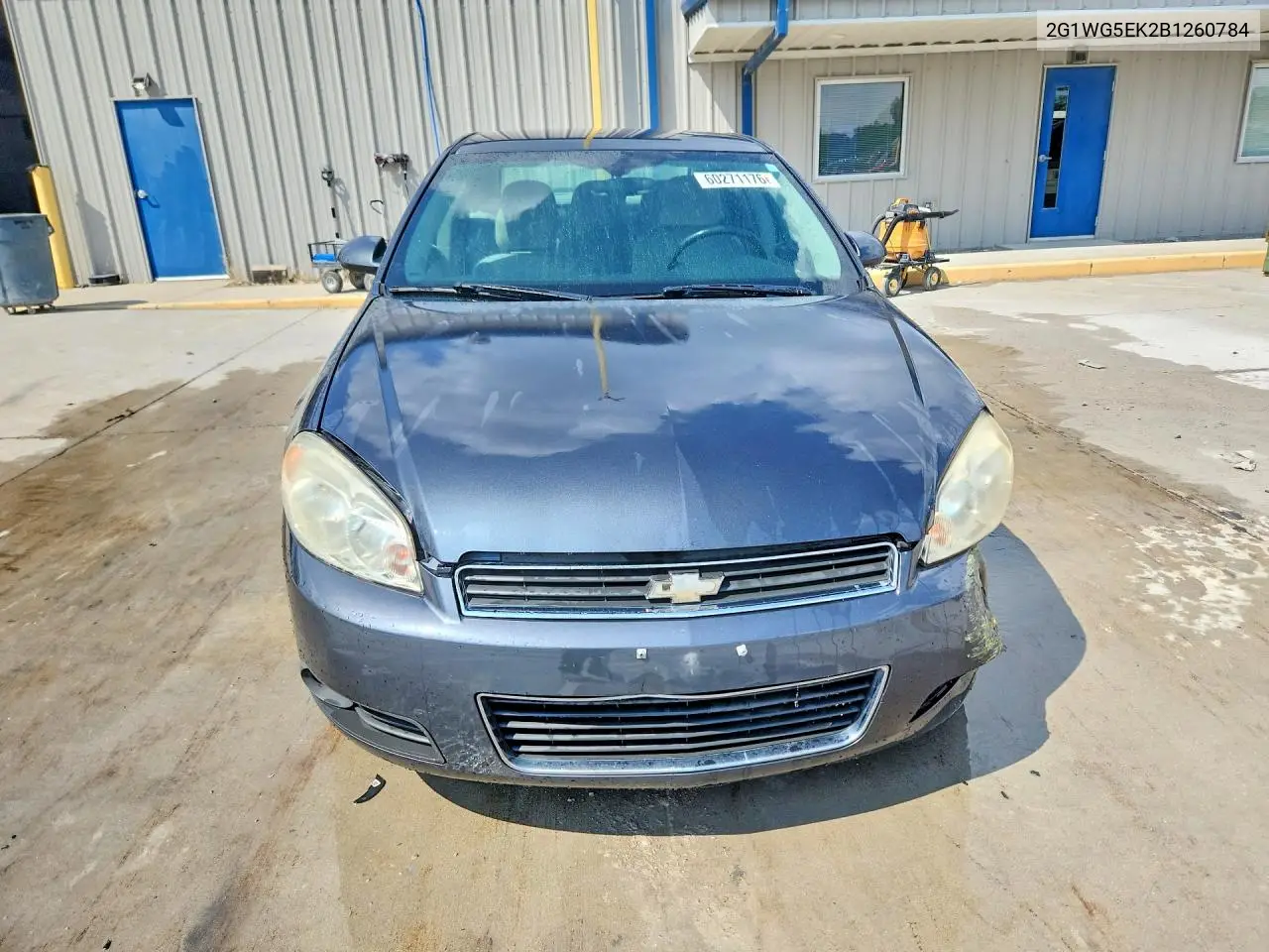 2011 Chevrolet Impala Lt VIN: 2G1WG5EK2B1260784 Lot: 60271176