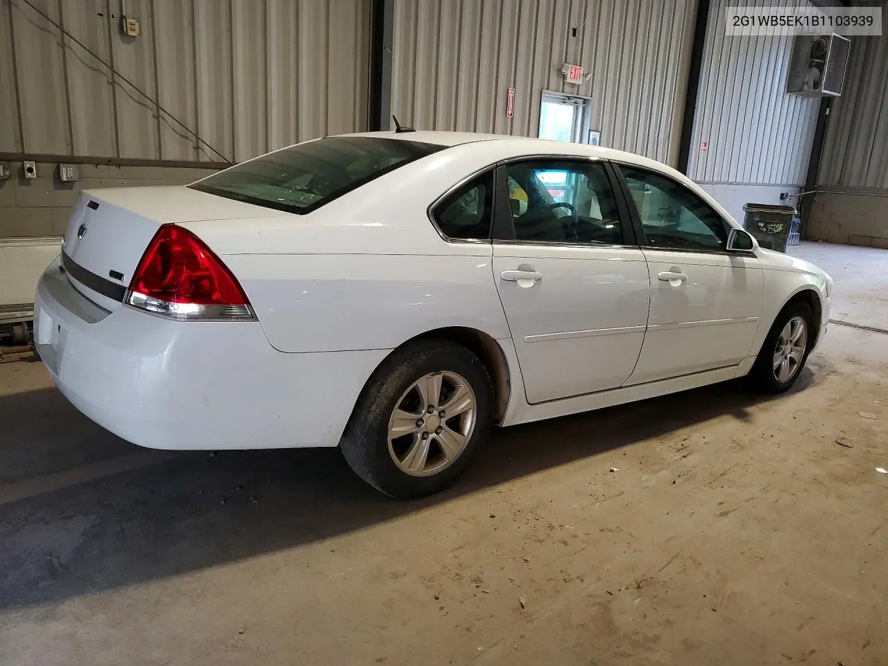 2011 Chevrolet Impala Lt VIN: 2G1WB5EK1B1103939 Lot: 60414086