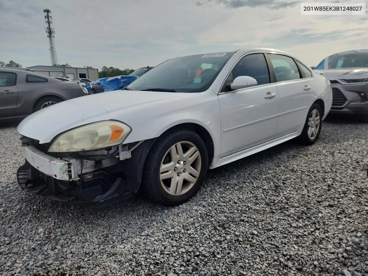 2011 Chevrolet Impala Lt VIN: 2G1WB5EK3B1248027 Lot: 60836176
