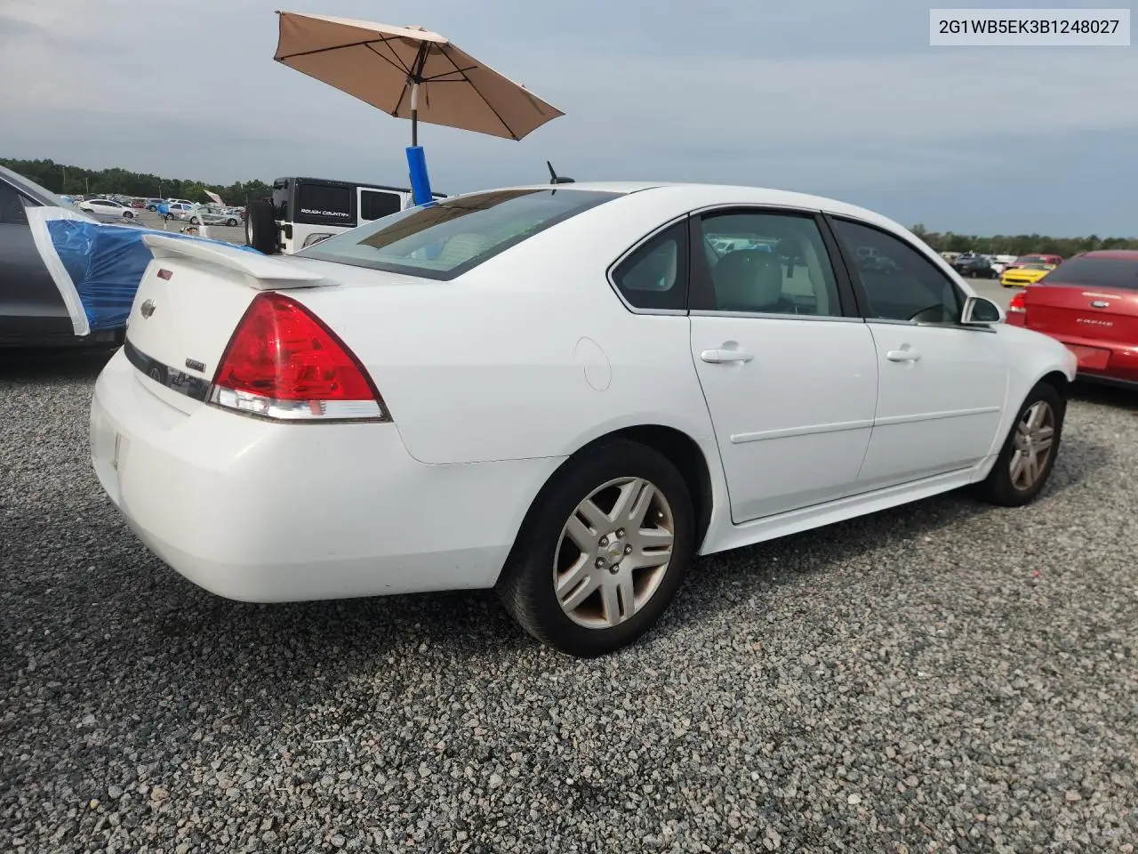 2011 Chevrolet Impala Lt VIN: 2G1WB5EK3B1248027 Lot: 60836176