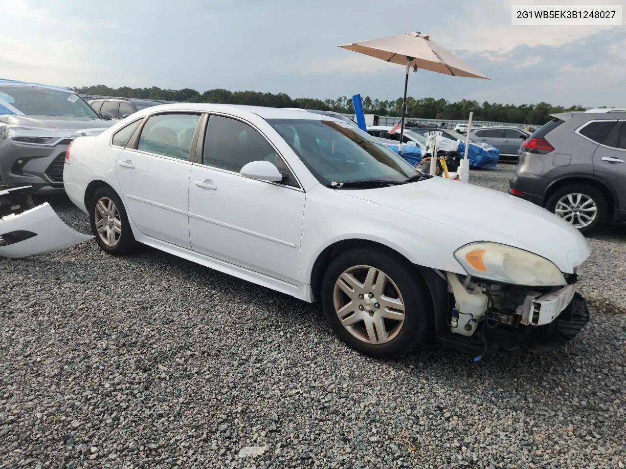 2011 Chevrolet Impala Lt VIN: 2G1WB5EK3B1248027 Lot: 60836176