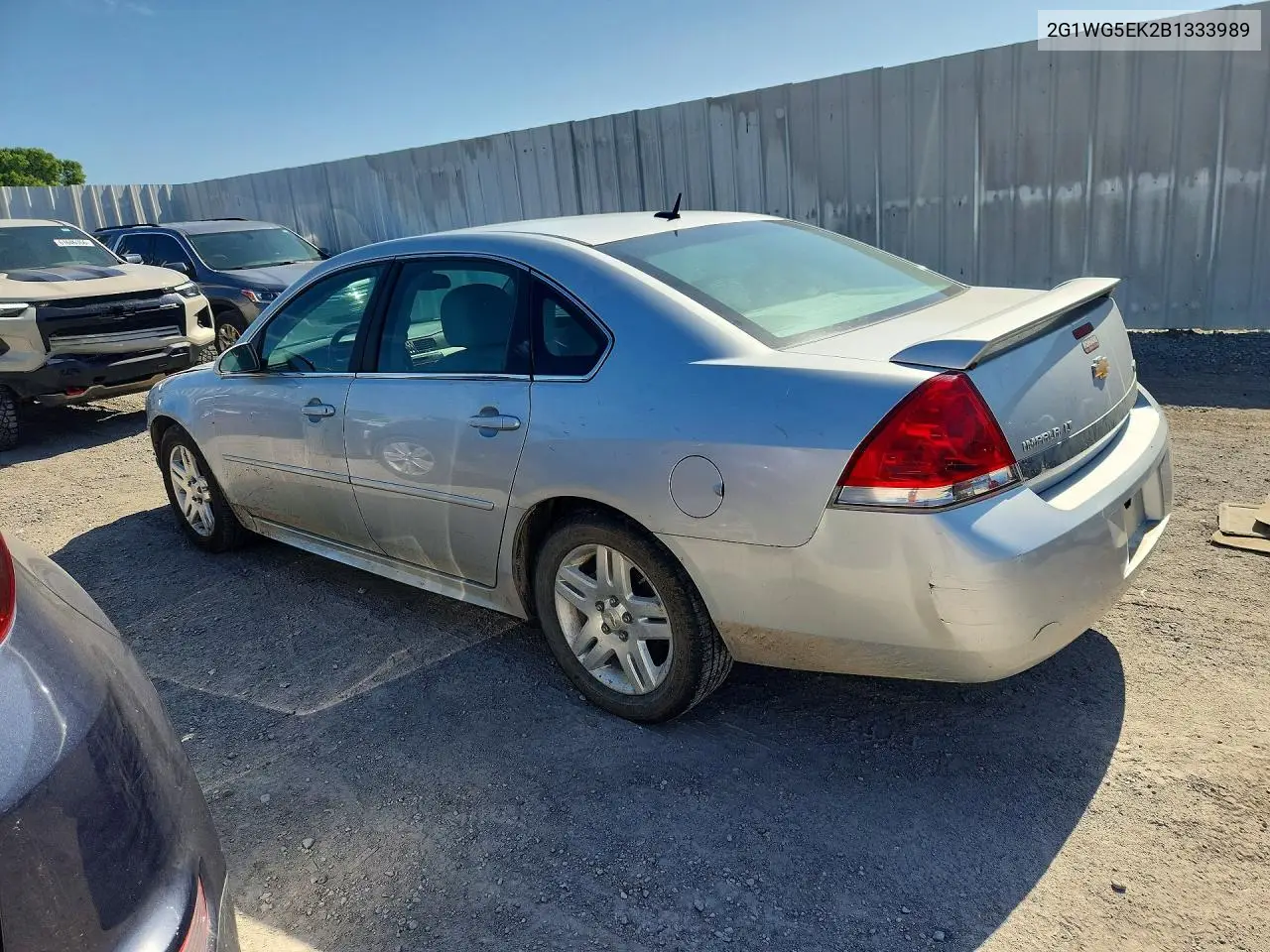 2011 Chevrolet Impala Lt VIN: 2G1WG5EK2B1333989 Lot: 61376616