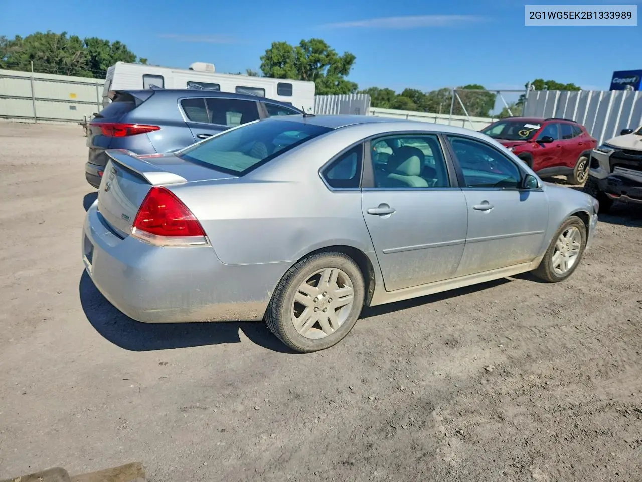 2011 Chevrolet Impala Lt VIN: 2G1WG5EK2B1333989 Lot: 61376616
