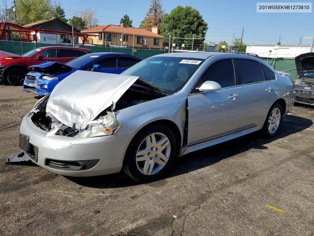 2011 Chevrolet Impala Lt VIN: 2G1WG5EK9B1273810 Lot: 61927696