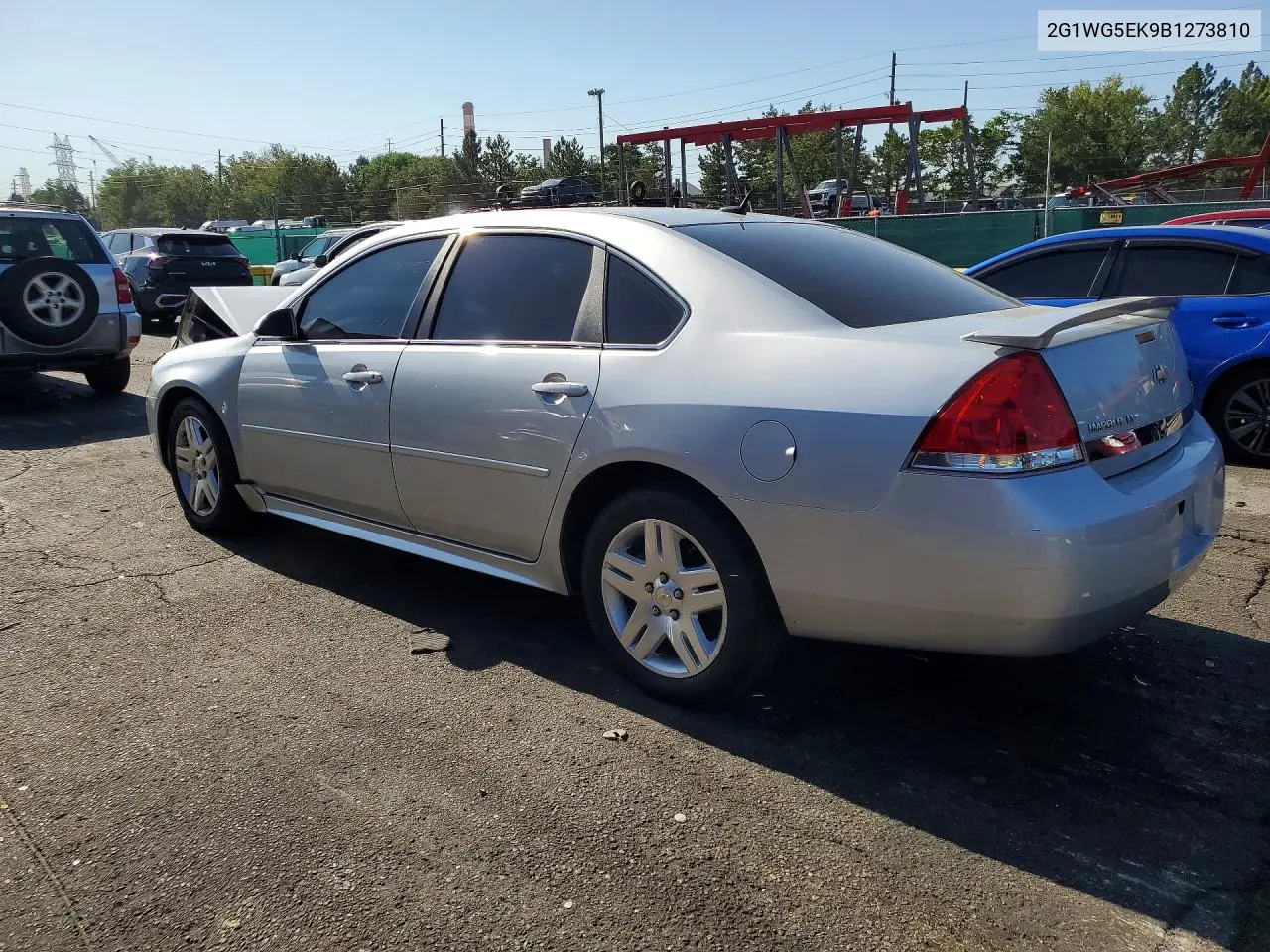 2011 Chevrolet Impala Lt VIN: 2G1WG5EK9B1273810 Lot: 61927696