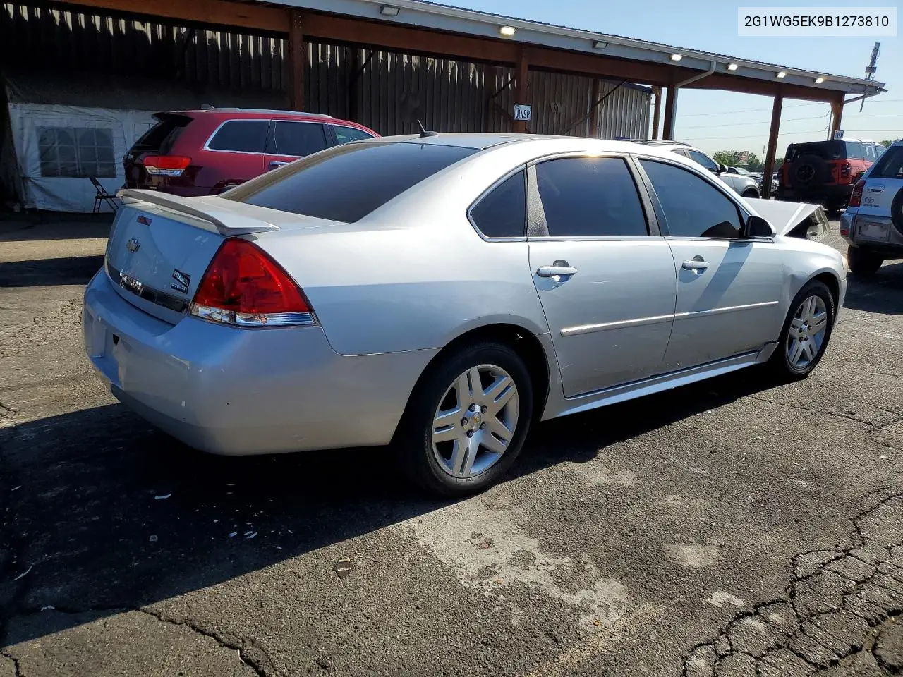 2011 Chevrolet Impala Lt VIN: 2G1WG5EK9B1273810 Lot: 61927696